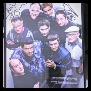 The sopranos autographed picture